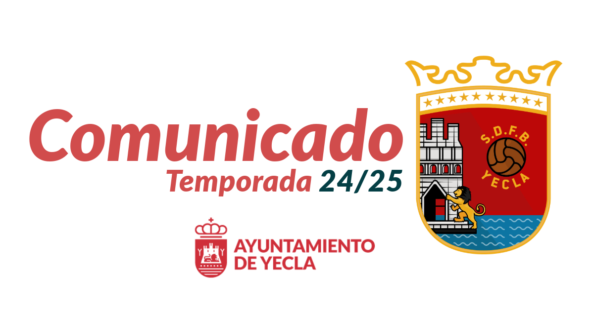 Temporada 24-25 Comunicado